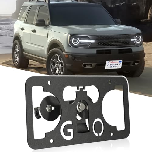 License Plate Mount Fits Ford Bronco/C-Max/Crown Victoria/Econoline/Escape
