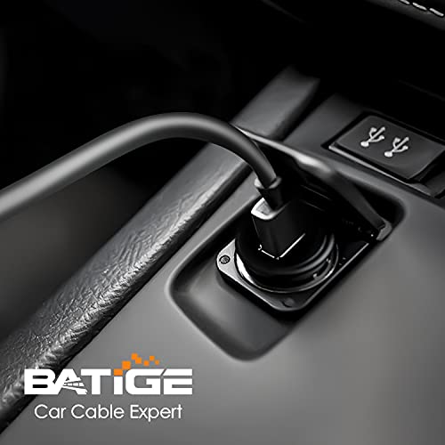 Single Port USB 3.0 Male to Female AUX Car Mount Flush Cable 1ft - size: 1ft