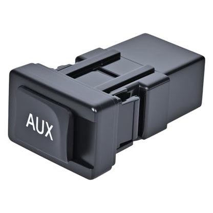RLP Auxiliary Input Jack Aux Port Audio Adapter Compatible with 2005-2009 Toyota Prius Yaris FJ Cruiser 4Runner Lexus ES350 LS460 Replacement for 86190-06010 86190-53010 - style: 86190-06010