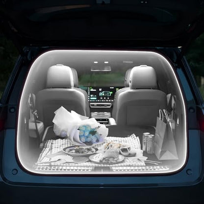 HOLDCY Car Trunk Cargo LED Strip Light, 12V White 6000K, 118.11in - color: White/6000K, size: 118.11 inches