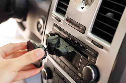 PROfezzion Car CD Slot Magnetic Phone Mount Holder for MagSafe iPhones - style: Car CD Slot or Vent