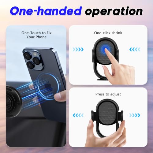 Sunsdrew Car Phone Holder for Cadillac Lyriq 2023-2026 Accessories, CT5/CT5 V/Optiq 2025 2026, XT4 2024-2026, Magnetic Phone Mount for 33-inch Screen, Hands-Free Phone Stand for All Phones - size: For Lyriq/CT5/Optiq