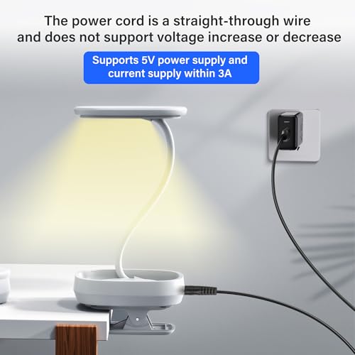 SinLoon USB to DC 5.5x2.1mm Power Cord 5V3A 10FT, 2Pcs 5.5mm Barrel Jack Charging Cable for Security Camera/LED Lights/Router/Set-Top Box, Pure Copper Core Stable 5V Direct-Through Design