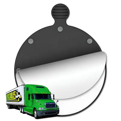 1 pc Heavy Duty Dashboard Pad Mounting Disk for Semi Trucks 4.5" (114.3 mm) Adhesive Disc for Suction Cup Phone & Tablet Mounts, GPS & Dash Cam Trucker Mounts Adhesive, Extra Strong w/Side Grip - size: Pack of 1