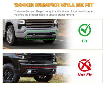 Front License Plate Frame for Chevrolet Silverado 1500 2023-2026 - size: For Chevy Sliverado 1500 2023+