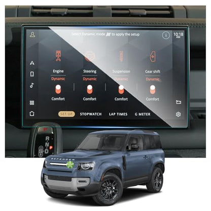Ruiya Screen Protector for Defender 11.4-in Display Touchscreen 9HD Tempered Glass Compatible with 2023-2026 Land Rover Defender 90/110/130 Accessories - color: 2023-2026 Land Rover Defender 11.4-inch