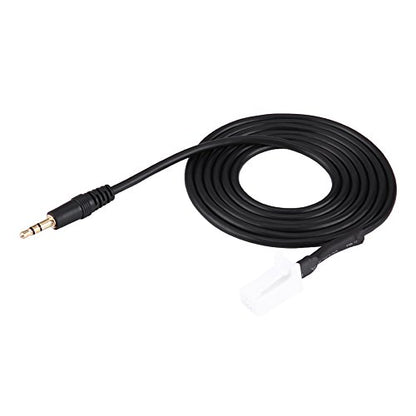 Car AUX Audio Cable,3.5 mm Audio Cable, Audio AUX Input Cable Adapter 8pin Plug 3.5mm Jack Fit for Suzuki Swift Vitra Jimny