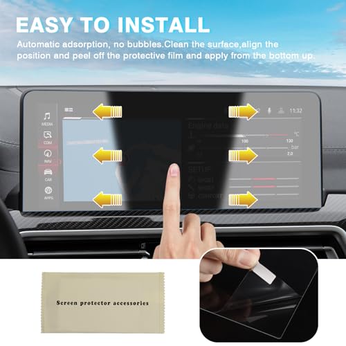 Karltys 2 Pack Screen Protector for 2022-2025 BMW X3 X4 Accessories 12.3-Inch Touchscreen, 9H Tempered Glass Screen Protector for BMW X3, Anti Glare Anti Fingerprint Car Radio Screen Cover - size: 12.3"BMW X3 X4 2022-2025