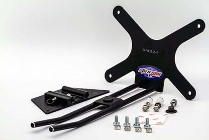 STO N SHO Front License Plate Bracket Compatible with 2010-2013 Chevrolet V6 Camaro (SNS24)