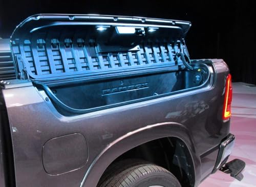 iJDMTOY 4pc 3x Brighter Aqua Ice Blue 18-SMD Full LED RamBox Interior Light Replacement Compatible with Dodge 2019-up RAM 1500, 2020-up RAM 2500 3500 Truck Bed Storage Box - style: Aqua Ice Blue