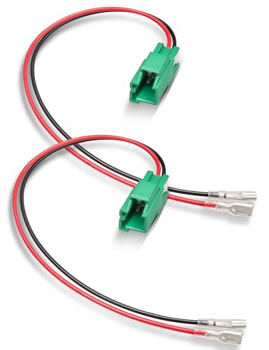 RED WOLF Front Door Speaker Harness for 2018-2023 Tesla Model 3, 2020-2022 Model Y Replace OE #1079744-00-C Door Sound for Standard Premium Woofer Install Aftermarket Audio Wiring Harness 2 PCS