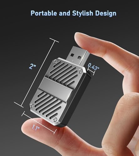 Tsnam Wireless CarPlay Adapter for iPhone & Android Auto USB Dongle