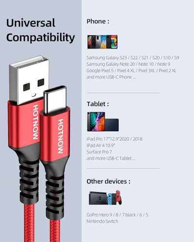 Short USB C Cable 12 inch 3 Pack, 1FT USB A to USB C Cable 3A Fast Charging - color: Red+Blue+Green, size: 1FT
