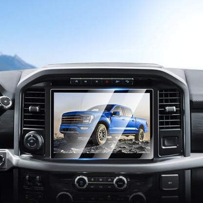 Canvcle Screen Protector for Ford F-150 2021-2025 2026/F150 Lightning 2022-2025 2026, 12 Inch Touch Screen Protector Tempered Glass Screen Cover Navigation Display Infotainment Protective Film - size: 2021-Present Ford F-150/F150 Lightning 12 Inch
