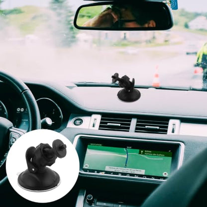 Garneck Video Recorder Bracket Dash Cam Suction Cup Mount with Thread Flexible Angle Secure Attachment for Car Cameras Compatible with Various Dash Cameras