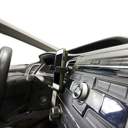 Alpena Hug Buddy Air Vent Universal Car Cell Phone Holder, Adjustable, Mount Compatible with iPhone, Samsung Galaxy, LG, Google, Nexus 5X, and Most Smartphones, American Flag - color: American Flag