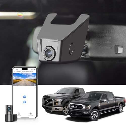 Front 4K Rear 1080P Dash Cam for F150 2013-2017 F250-F450 2015-2019(B) - style: Model B Front and Rear