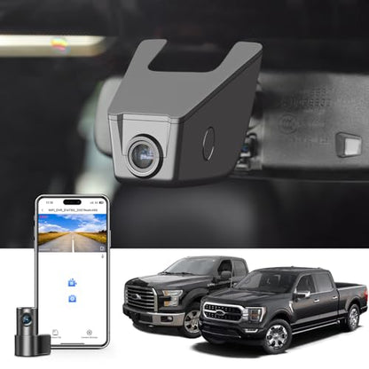 Front 4K Rear 1080P Dash Cam for F150 2013-2017 F250-F450 2015-2019(B) - style: Model B Front and Rear