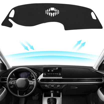 Black Dashboard Dash Board Cover Mat Carpet for Honda HRV HR-V 2023-2025 2026 Accessories Dash Cover Flannel Material Dash Mat Sunshade - size: for Honda 2023-2026 HRV