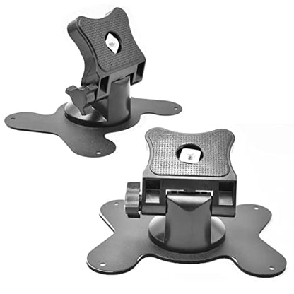2 Pack Car Monitor Mount Stand Bracket Holder for 7 9 Inch TFT LCD Display Screen 1/4-20 Thread Rear View Desktop Dashboard Install Vehicle Cam Dash Sticky Holder Backup Camera System