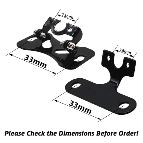Car Rear Camera Mounting Bracket Kit Universal Adjustable Holder - size: 13mm Screw Holes Rear Cam
