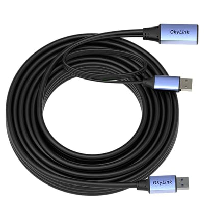 OkyLink Active USB 3.0 Extension Cable A to A, Male to Female 32ft - color: USB3.0(5Gbps), size: 32ft (10m)