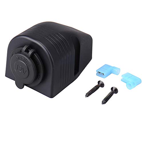 Polarlander 12/24V Outlet Marine Boat Caravan Car Cigarette Lighter Splitter Power Socket Adapter Connector