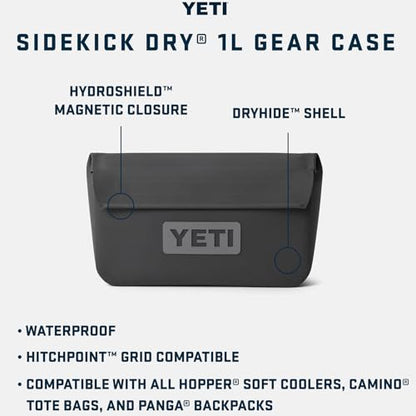 YETI Sidekick Dry 1L Gear Case, Olive - color: Olive, size: Sidekick 1L