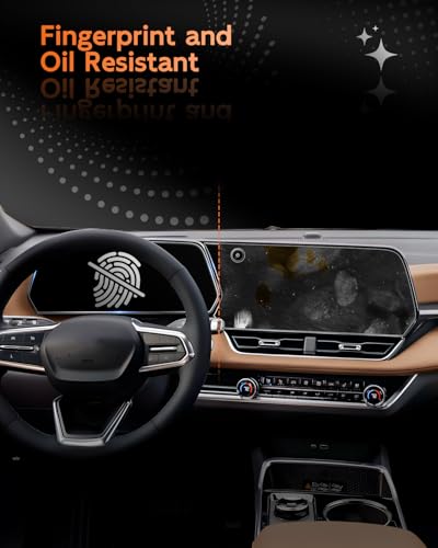 For 2025 2026 2027 Chevrolet Equinox Screen Protector - (2PCS) 9H HD Tempered Glass - Chevy Equinox (LT, RS, Activ) 11.3 Inch Touchscreen & 11 Inch Instrument Accessories - color: Equinox 2PCS HD