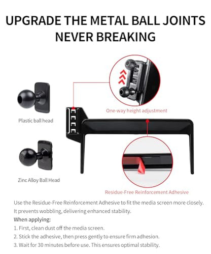 Car Phone Holder for Volvo XC60/XC90 2025 2026 11.2" Screen Magsafe Mount
