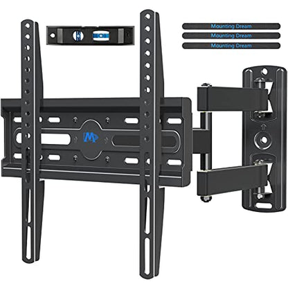 Mounting Dream TV Wall Mount Swivel and Tilt for 26-55 Inch TV up to 60 lbs - size: 26"-55" TV