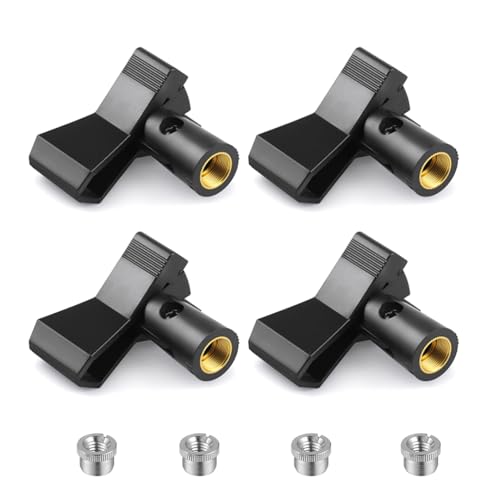 Microphone Clip Holder, 4-Pack - size: Regular