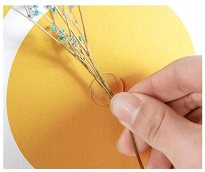 Pop Up Adhesive Dots Double Sided Mounting Tabs Round Sicky Pads Foam Tape Sticky Suction Tab Perfect for Dashboard Toys, Windshield, GPS, Tiles, Walls - size: 1.08 In Diameter