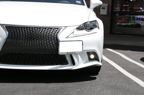 iJDMTOY Tow Hook License Plate Mounting Kit for Lexus is/CT (Exclude is-F) - style: Short