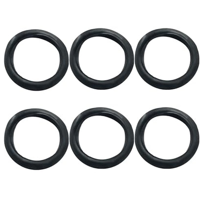 6 Pcs Rubber Grommet, 2-3/8" ID 2-1/2" Hole, Black - color: Black, size: 60mm (2-3/8 inch)-6pcs
