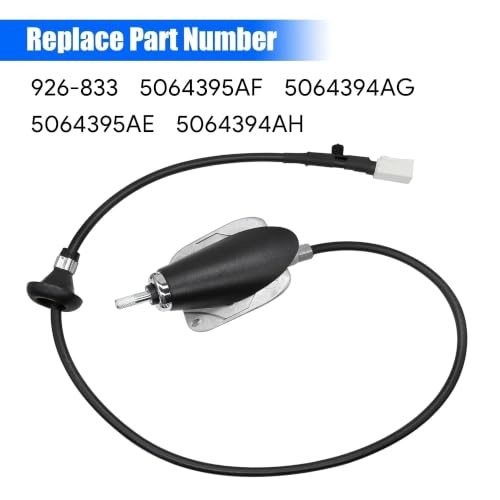 Radio Antenna Base Assembly Cable with Adapter Cover Compatible with Dodge Ram 1500 2500 3500 4500 5500 2009-2021 Replace ‎5064394AG 5064395AE 5064394AH