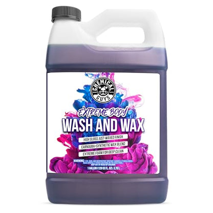 Chemical Guys, Extreme Bodywash & Wax Car Wash Soap, 1 Gallon - size: 128 Ounce (Pack of 1)