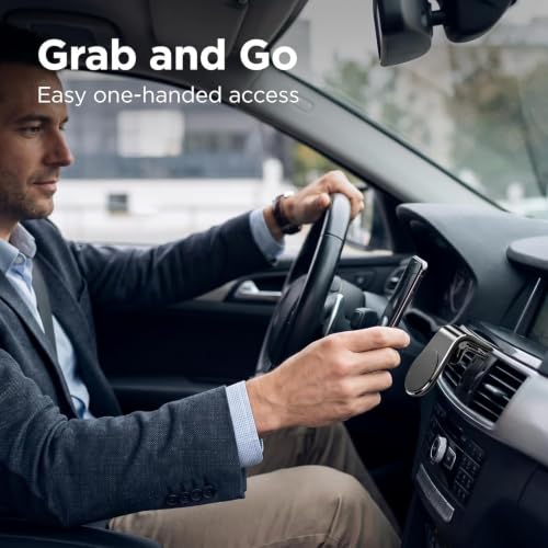 2Pcs Black Universal Phone Holder Clip Car Air Vent Magnetic Mount Holder Bracket for GPS Suporte Celular Car Phone, Vent Clip Phone Holder,Cell Phone Automobile Cradles