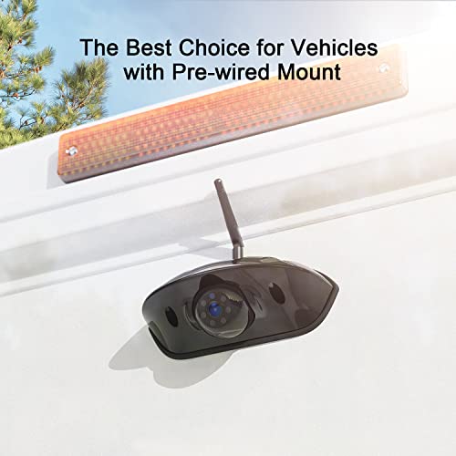 Fookoo HD 1080P 7" Wireless Backup Camera System for Furrion Pre-Wired RV - size: 7" 1-Cam