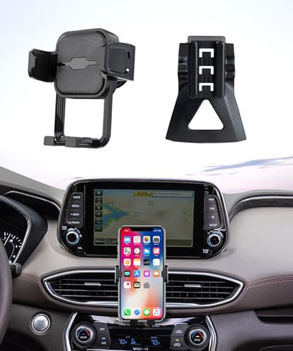 Auto Clamp Clip Car Phone Holder for Hyundai Santa Fe 2019-2023 Accessories