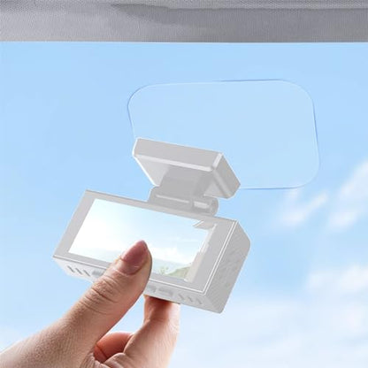 3 PCS Sticky Adhesive Pads for Dash Cam,Sticky Adhesive Replacement Tape for Dash Cam Mount,Car Camera Base,Phone Car Mount, with 3 Pcs Car Windshield Electrostatic Sticker (1.57×1.38in) - color: 1.57×1.38in