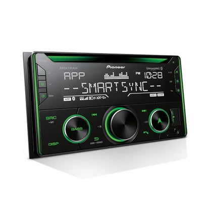 Pioneer FH-S722BS Double Din CD Car Stereo with Bluetooth and USB/AUX