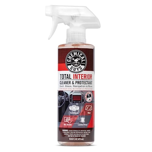 Chemical Guys Total Interior Cleaner & Protectant, Black Cherry, 16 oz - size: 16 Fl Oz (Pack of 1), style: Black Cherry