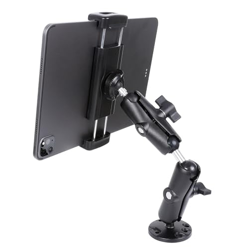 Dual Extension Double Socket Arm with 1" Double Ball Adapter Compatible with RAM B Size Mount and Other 1 inch Industry Standard Device, 360° Rotation Rod for Bike, Truck, Car (8.27" Length) - size: 8.27 " length