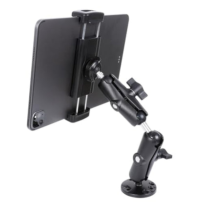 Dual Extension Double Socket Arm with 1" Double Ball Adapter Compatible with RAM B Size Mount and Other 1 inch Industry Standard Device, 360° Rotation Rod for Bike, Truck, Car (8.27" Length) - size: 8.27 " length