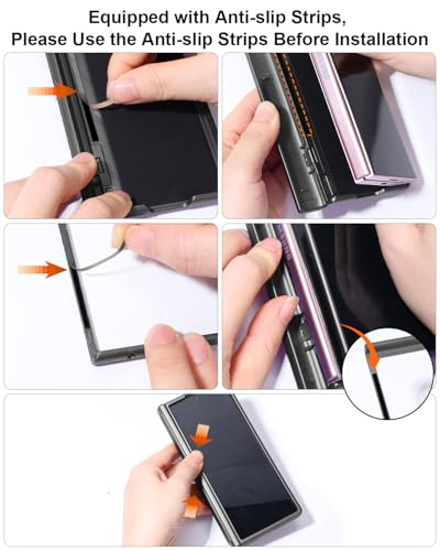 AICase for Samsung Galaxy Z Fold 6 Case [Heavy Duty Protective][Camera Lens Cover][Hinge Protection][360°Ring Magnetic Kickstand] Rugged Shockproof 360 Full Protective Phone Cover for ZFold 6 2024_5 - color: Black+Magnetic stand