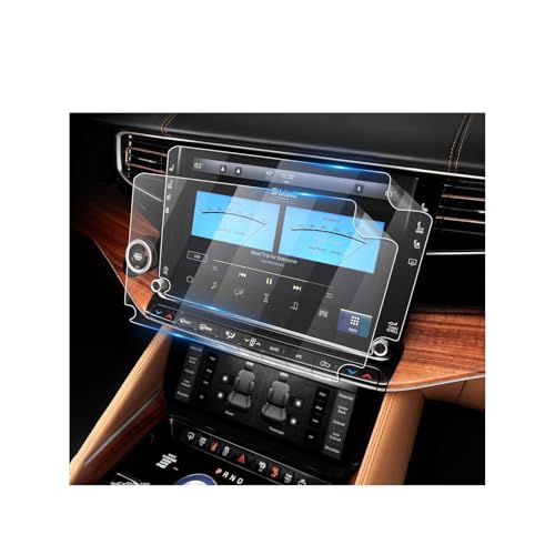 For 2025 2026 Jeep Grand Wagoneer Screen Protector(2pcs) 2022-2026 Grand Wagoneer (Base/Series/Obsidian) 12 Inch Navi Touchscreen [Nano Film]Grand Wagoneer Accessories Anti Scratch HD Touch Sensitive - color: Jeep Grand Wagoneer 2022-2026 12 Inch Navi 2Na