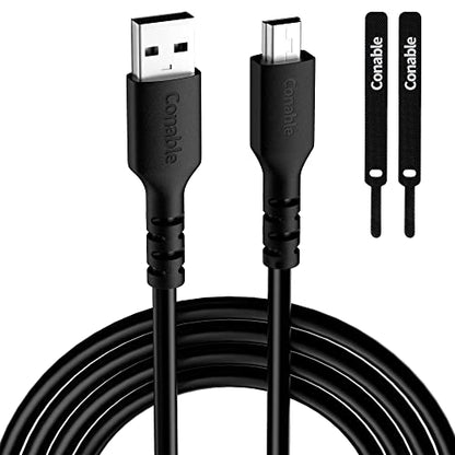 Mini USB Cable 2 FT, USB A to Mini B Charger Cord, Compatible with GoPro Hero 3+, PS3 Controller, Camera, Dash Cam, Texas Instruments Calculators, TI-84, MP3 Player, Garmin GPS, with 2 Cable Ties - size: 2 Feet, style: 1 Pack