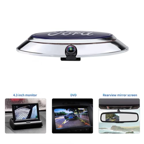 Aftermarket Emblem Backup Camera for F150/F250/F350/F450/F550(2004-2016)RCA
