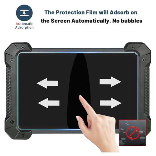 Ruiya Screen Protector for Mk908 Pro/Mk908/Mk908 Pro II/IM608 Pro/IM608/IM608 II/IM608S II/IM608 Pro II 10.1" Display Touchscreen 9HD Tempered Glass - color: Mk908 Pro